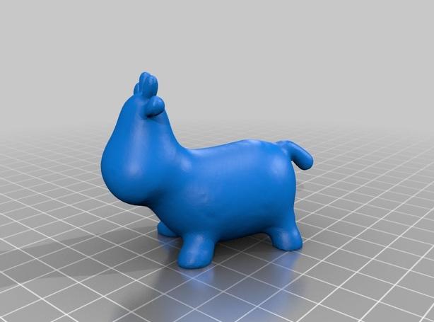 小乖牛3D打印模型