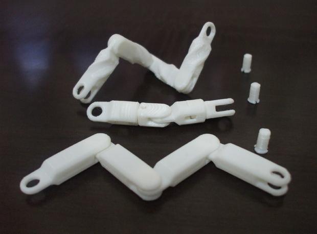 锁子链3D打印模型