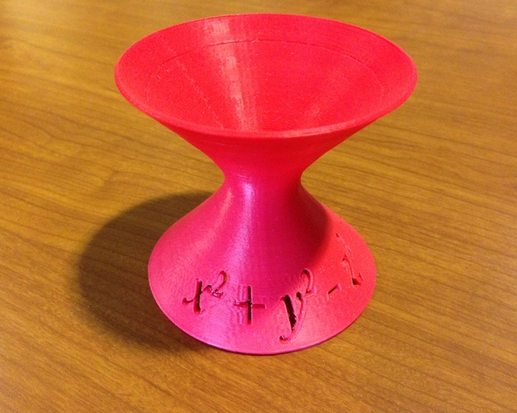 单页双曲面3D打印模型