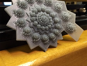 螺旋分形3D打印模型