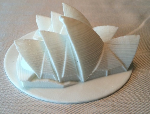 悉尼歌剧院3D打印模型