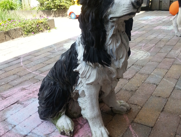 牧羊犬3D打印模型
