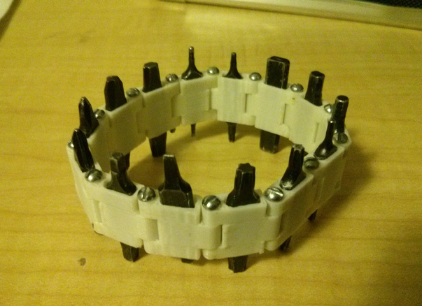 螺栓工具手链3D打印模型