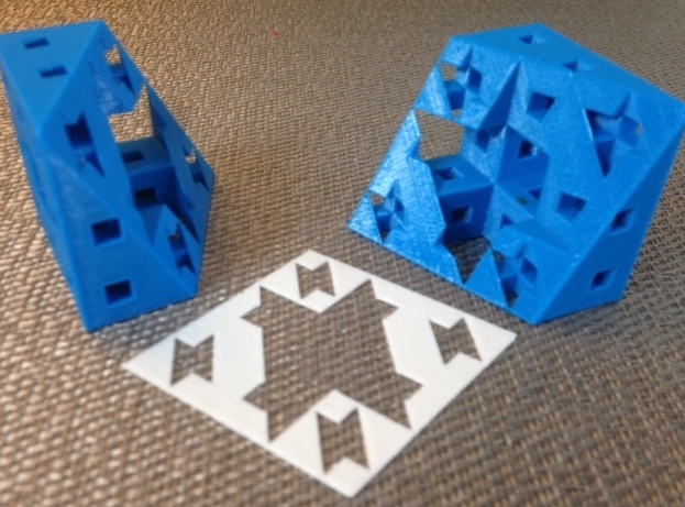 门格尔片3D打印模型