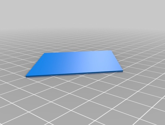 门格尔片3D打印模型