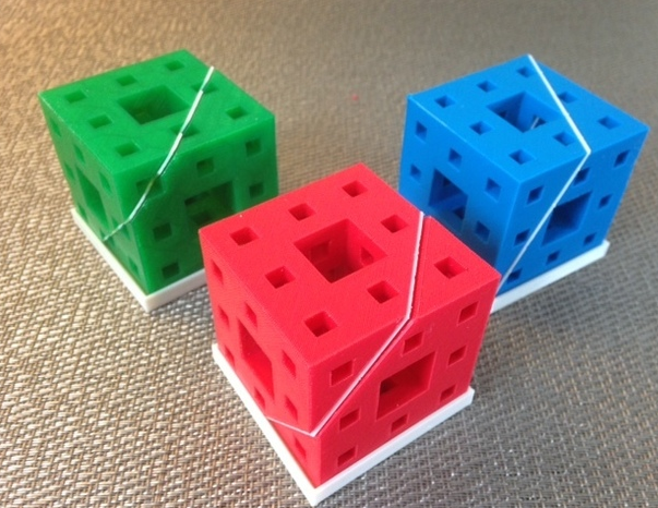 门格尔片3D打印模型