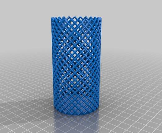 笔筒3D打印模型