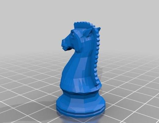 棋子图3D打印模型