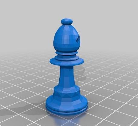 棋子图3D打印模型