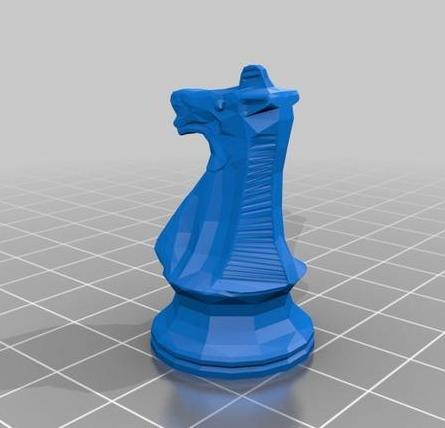 棋子图3D打印模型