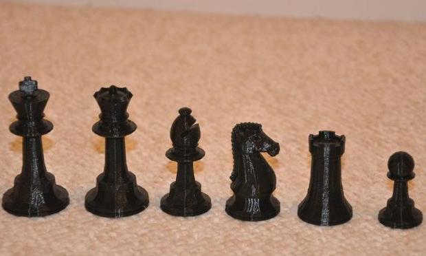 棋子图3D打印模型