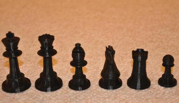 棋子图3D打印模型