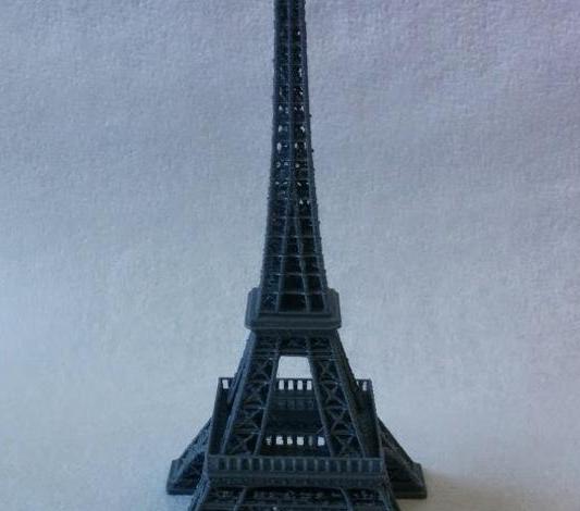 埃菲尔铁塔3D打印模型