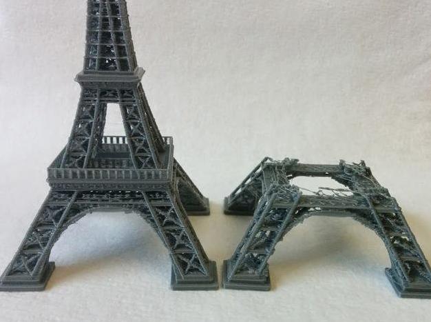 埃菲尔铁塔3D打印模型