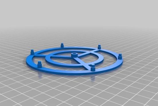 行星齿轮玩具3D打印模型