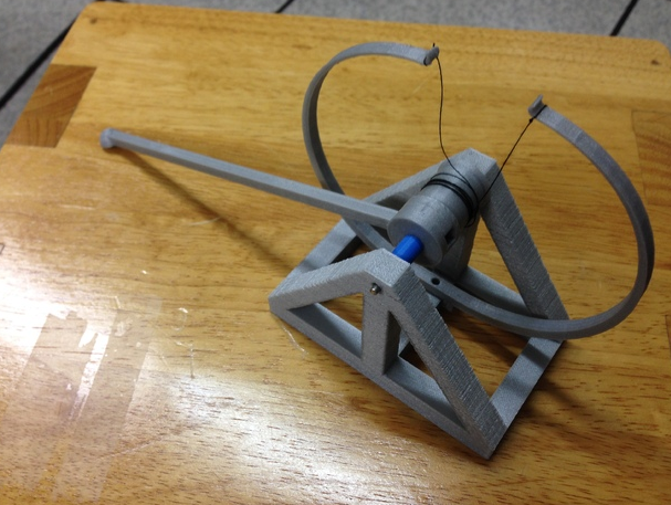 达芬奇风格发射器3D打印模型