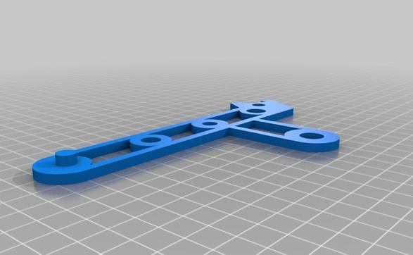 后轮设计3D打印模型