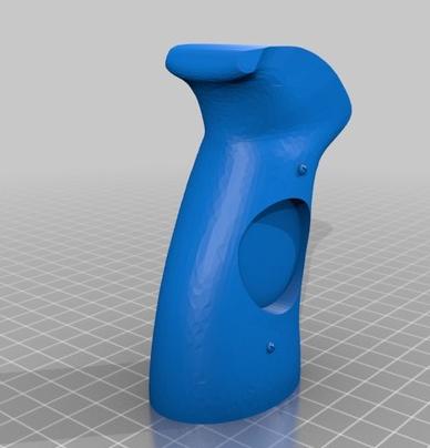 手枪3D打印模型