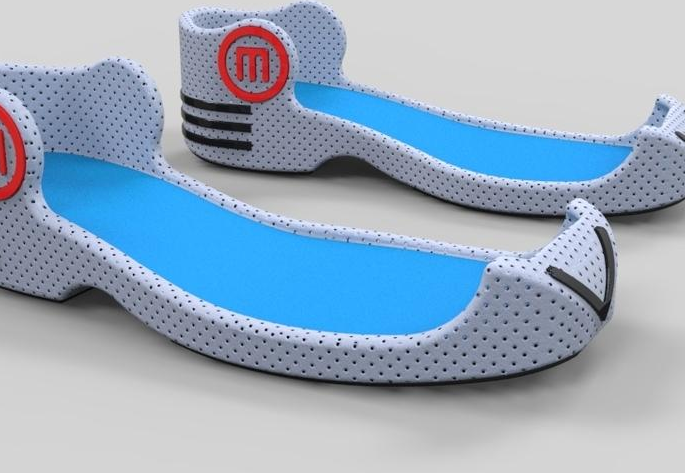 重力鞋3D打印模型