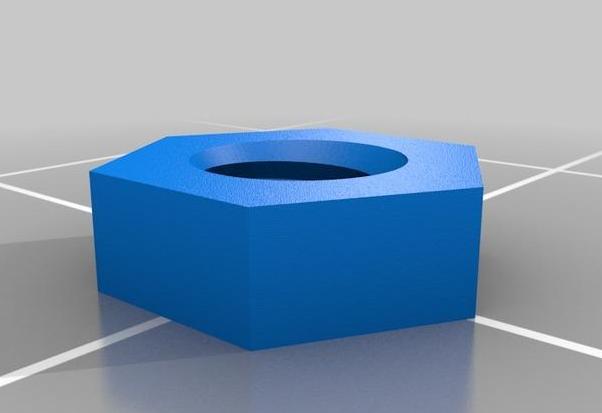 螺母螺钉3D打印模型