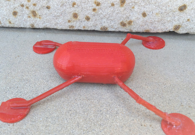红色蚂蚁3D打印模型