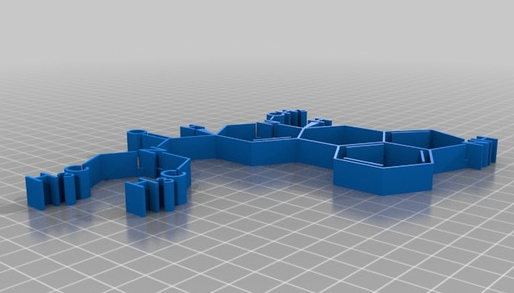 麦角酰二乙胺化学分子式3D打印模型