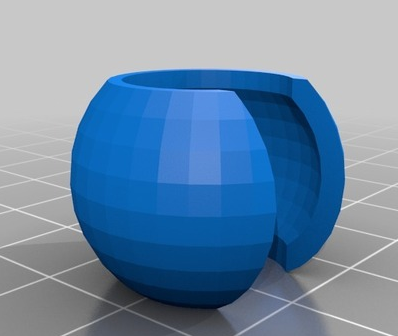 电脑缠绕线3D打印模型