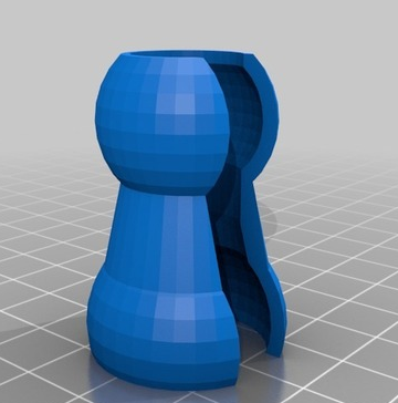 电脑缠绕线3D打印模型