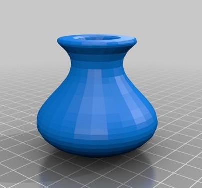 椎体花瓶3D打印模型