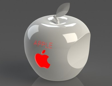 苹果3D打印模型