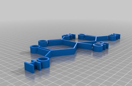 柠檬酸化学分子式3D打印模型