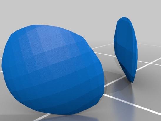 两不像3D打印模型