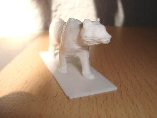 狮王3D打印模型