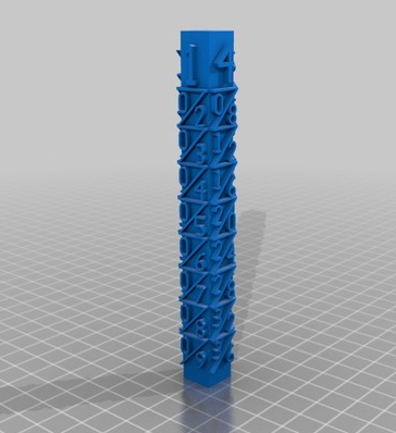紧凑数学3D打印模型