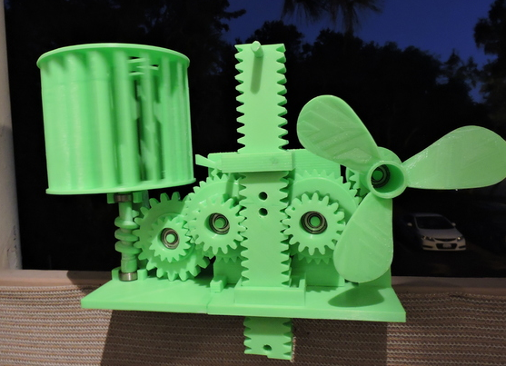 风能储备器3D打印模型