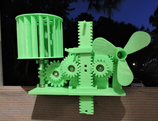 风能储备器3D打印模型
