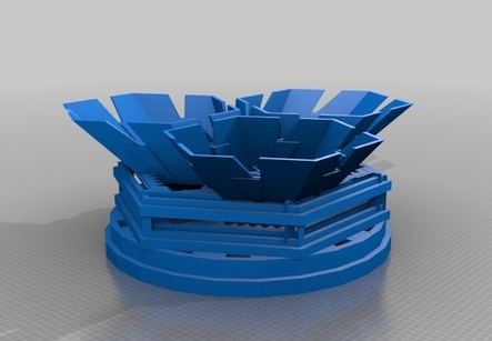 艺术花盆3D打印模型