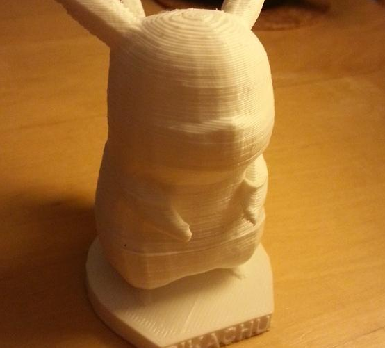 神奇宝贝皮卡丘3D打印模型