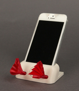 喇叭手机支架3D打印模型