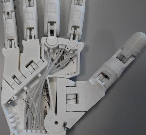 机械手臂3D打印模型