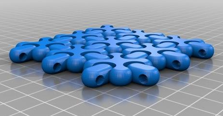 糖果多色餐垫3D打印模型