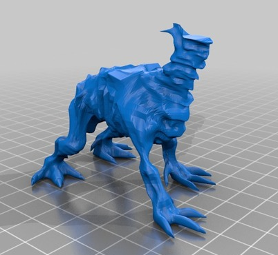 霸王龙拼图3D打印模型
