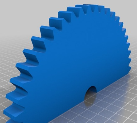 驱动齿轮3D打印模型