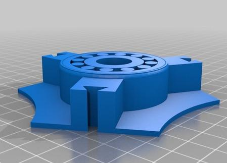 长丝阀芯轴承3D打印模型