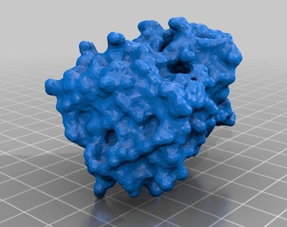 血红蛋白3D打印模型