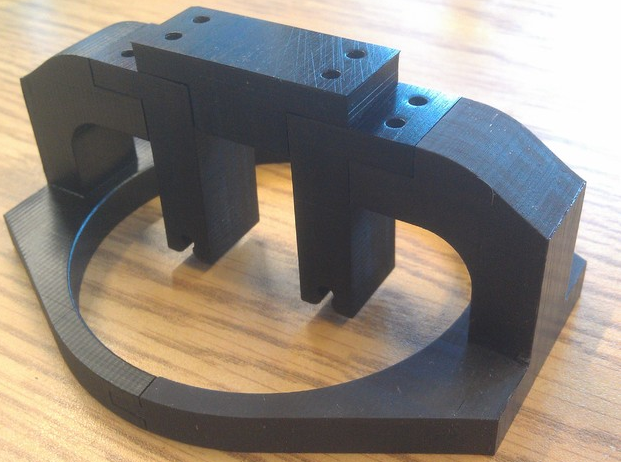 滑动可拉伸组件3D打印模型