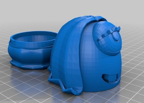 卡通模型鸡蛋盒3D打印模型