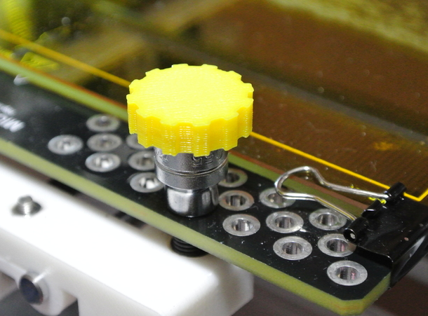 螺旋齿轮按钮3D打印模型