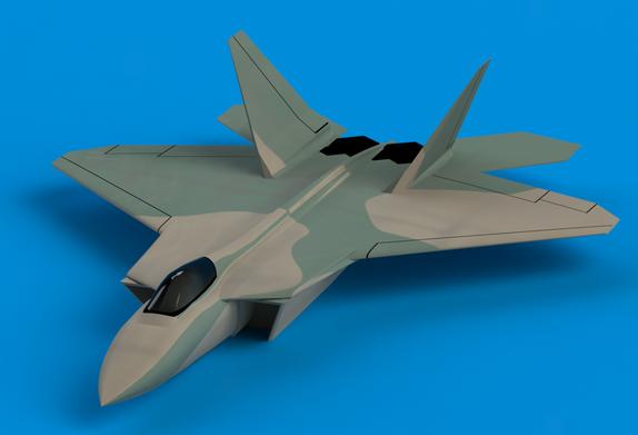 战斗机3D打印模型