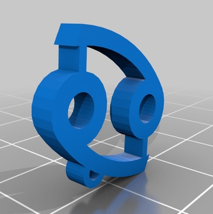 十二生肖耳环3D打印模型